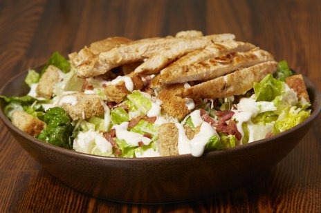 Grilled Caesar Salad W/Chicken