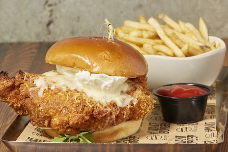 Ichicken Parmiggiana Sandwich